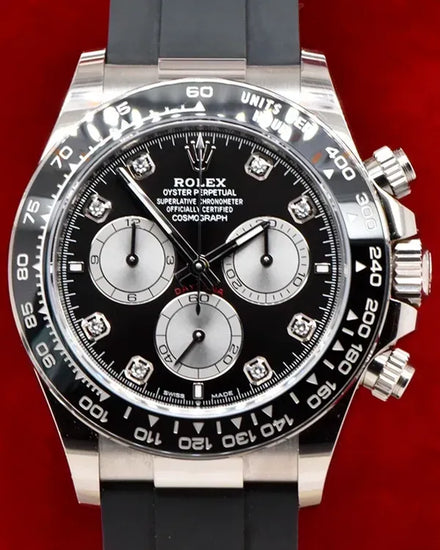 2024 Rolex Cosmograph Daytona 40MM Black Dial Oysterflex Strap (126519LN)