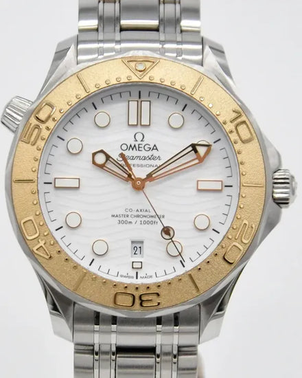 2024 Omega Seamaster Diver 300M "Paris 2024" S.E. 42MM White Dial Steel Bracelet (522.21.42.20.04.001)