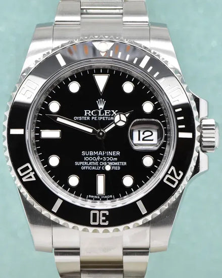 Rolex Submariner Date 40MM Black Dial Oyster Bracelet (116610LN)