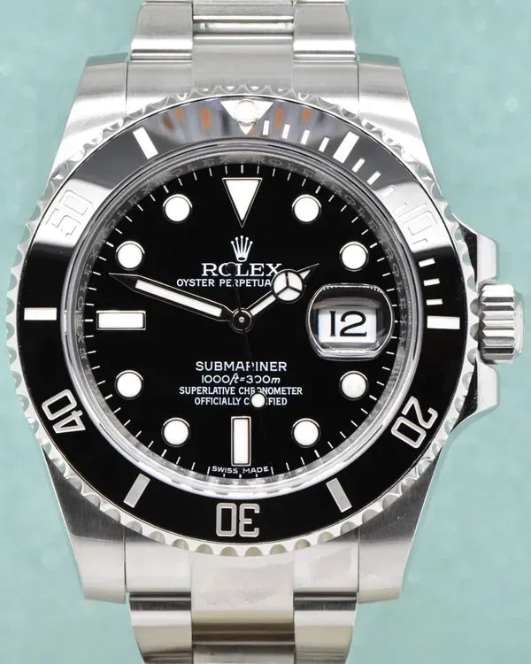 Rolex Submariner Date 40MM Black Dial Oyster Bracelet (116610LN)
