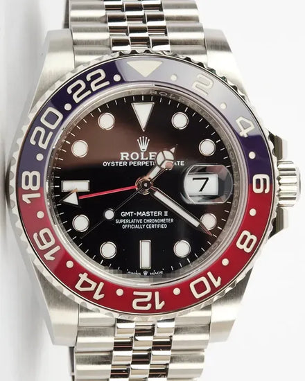 2023 Rolex GMT-Master II "Pepsi" 40MM Black Dial Jubilee Bracelet (126710BLRO)