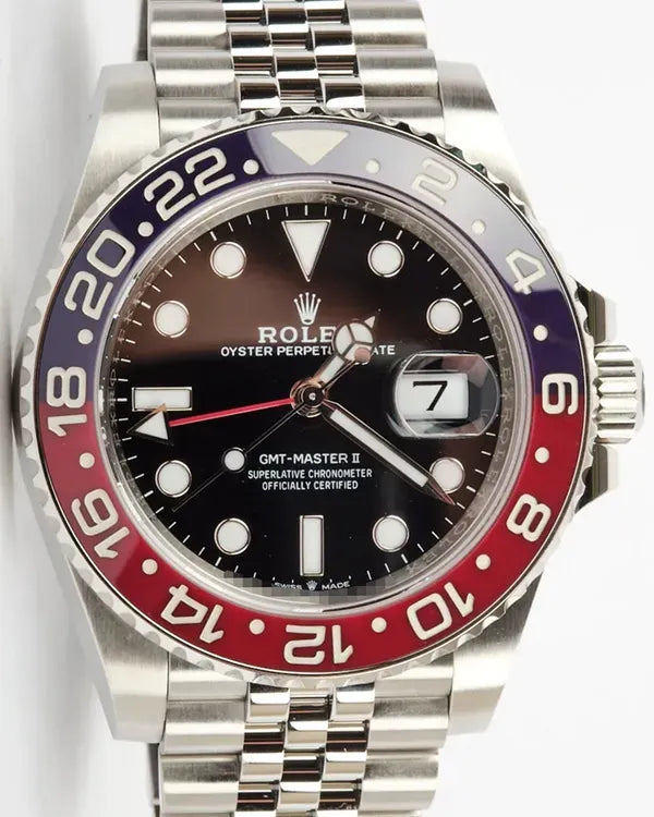 2023 Rolex GMT-Master II "Pepsi" 40MM Black Dial Jubilee Bracelet (126710BLRO)