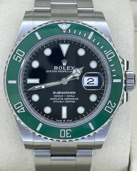 Rolex Submariner Date "Starbucks" 41MM Black Dial Oyster Bracelet (126610LV)
