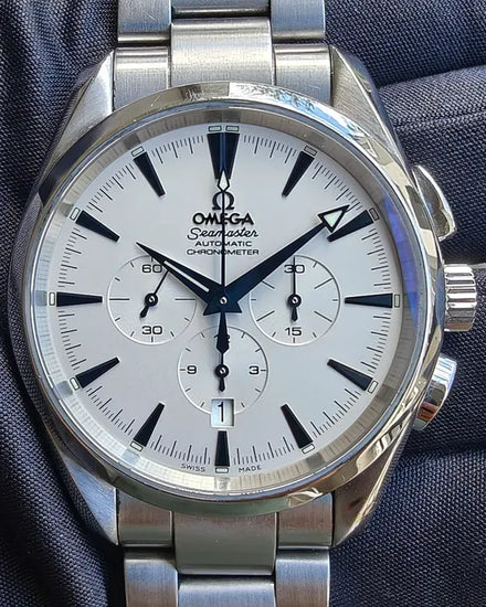 Omega Seamaster Aqua Terra 42.2MM White Dial Steel Bracelet (2512.30.00)