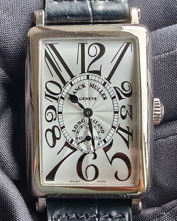 2024 Franck Muller Long Island 26MM Silver Dial Leather Strap (950S6)