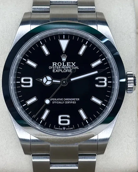 2024 Rolex Explorer 40MM Black Dial Oyster Bracelet (224270)