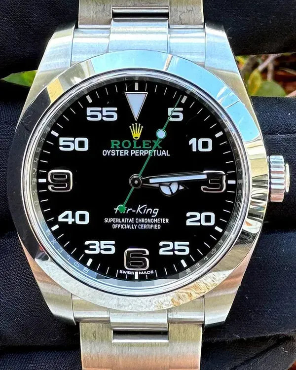 2020 Rolex Air-King 40MM Black Dial Oyster Bracelet (116900)