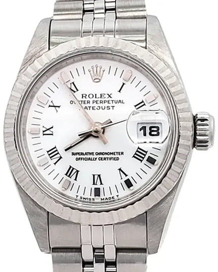 Rolex Lady-Datejust 26MM White Dial Jubilee Bracelet (69174)