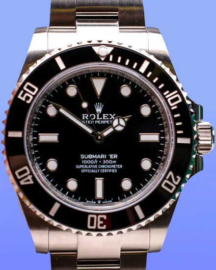 2025 Rolex Submariner No-Date 41MM Black Dial Oyster Bracelet (124060)