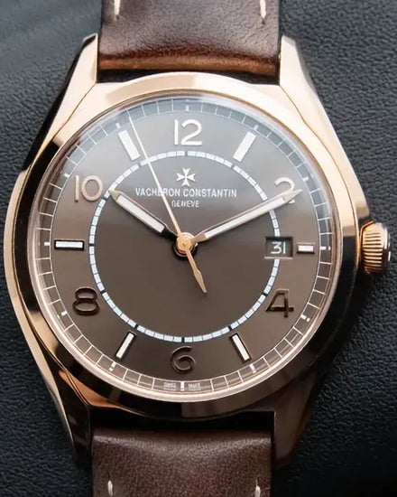2025 Vacheron Constantin Fiftysix 40MM Brown Dial Leather Strap (4600E/000R-B576)