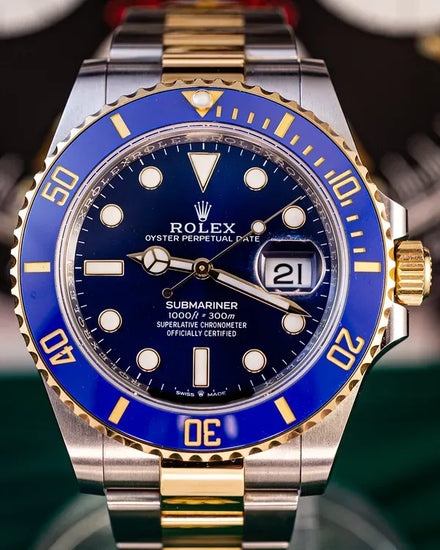 2023 Rolex Submariner Date "Bluesy" 41MM Blue Dial Two-Tone Oyster Bracelet (126613LB)