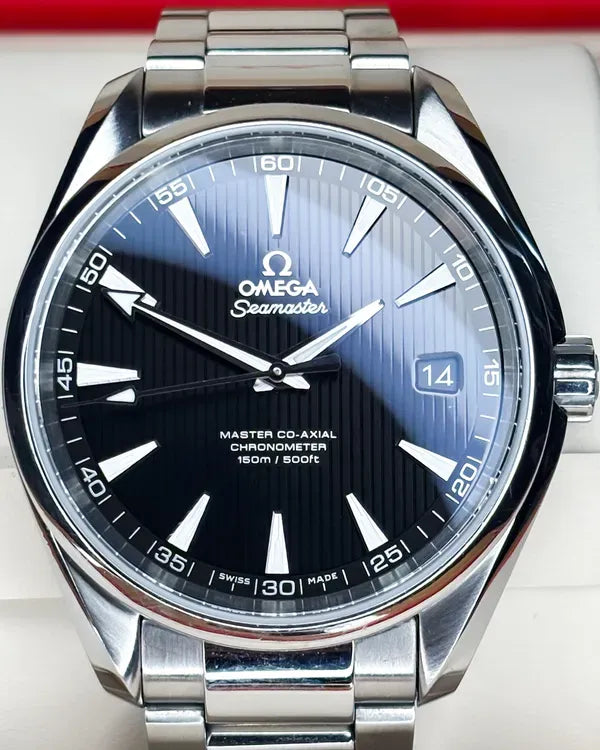 2017 Omega Seamaster Aqua Terra 150M 41.5MM Black Dial Steel Bracelet (231.10.42.21.01.003)