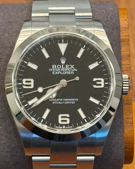 2025 Rolex Explorer 40MM Black Dial Oyster Bracelet (224270)