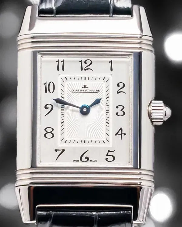 2015 Jaeger-LeCoultre Reverso Duetto 33MM Multiple Dial Leather Strap (Q2668412)