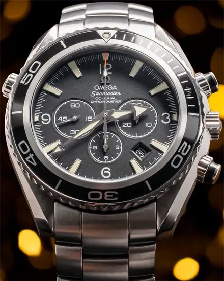 Omega Seamaster Planet Ocean 600M 45.5MM Black Dial Steel Bracelet (2210.50.00)