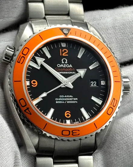 Omega Seamaster Planet Ocean 600M 45.5MM Black Dial Steel Bracelet (232.30.46.21.01.002)
