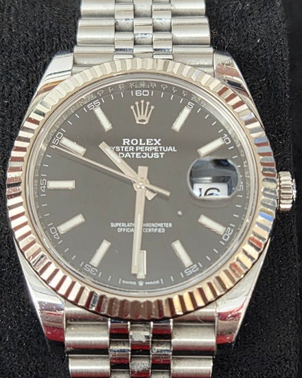 2024 Rolex Datejust 41MM Black Dial Jubilee Bracelet (126334)