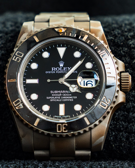 Rolex Submariner Date "Black Venom" L.E. 40MM Black Dial Oyster Bracelet (116610)