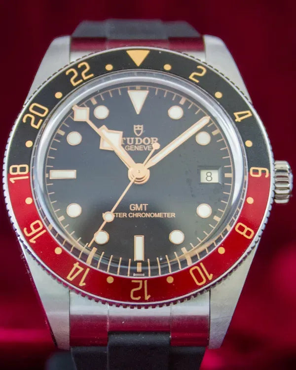 2024 Tudor Black Bay 58' GMT "Coke" 39MM Black Dial Rubber Strap (7939G1A0NRU)