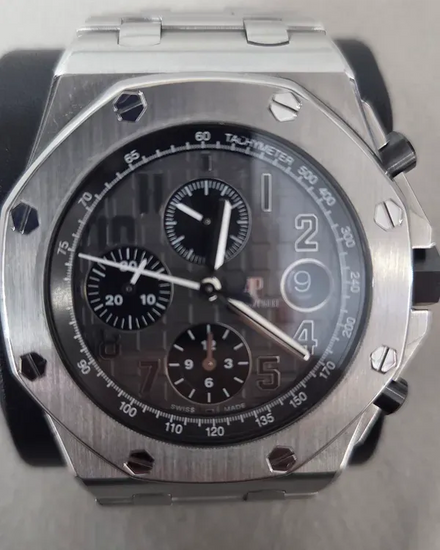 2014 Audemars Piguet Royal Oak Offshore 42MM Grey Dial Steel Bracelet (26470ST.OO.A104CR.01)
