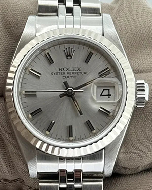 Rolex Lady-Datejust 26MM White Dial Jubilee Bracelet (69174)