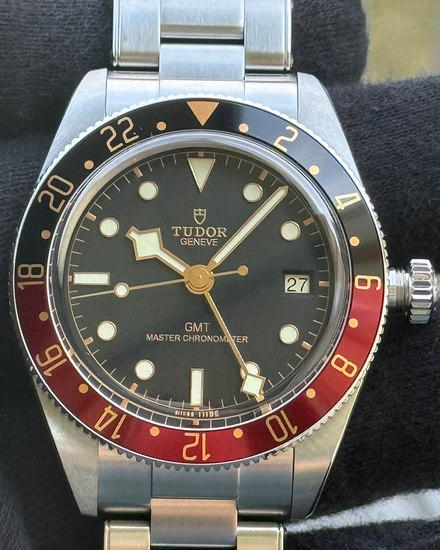 2025 Tudor Black Bay 58' GMT 39MM Black Dial Steel Bracelet (7939G1A0NRU)