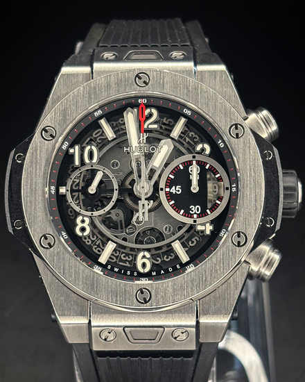 2021 Hublot Big Bang Unico 42MM Skeleton Dial Rubber Strap (441.NX.1170.RX)