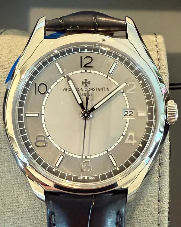 2025 Vacheron Constantin Fiftysix 40MM Silver Dial Leather Strap (4600E/000A-B442)