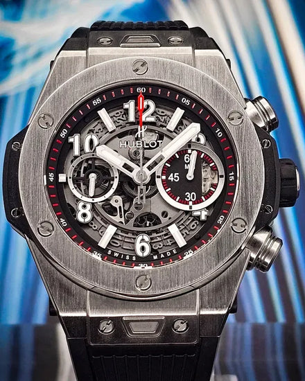 Hublot Big Bang Unico 45MM Skeleton Dial Rubber Strap (411.NX.1170.RX)