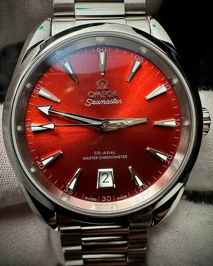 2024 Omega Seamaster Aqua Terra 150M "Shades" 38MM Terracota Dial Steel Bracelet (220.10.38.20.13.003)