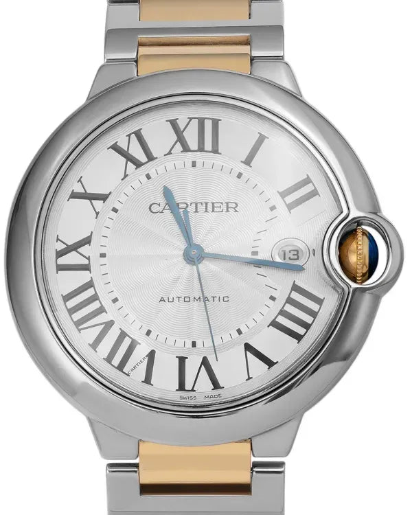 Cartier Ballon Bleu De Cartier 42MM Silver Dial Two-Tone Bracelet (3001)