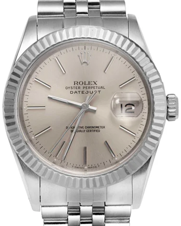 Rolex Datejust 36MM Silver Dial Jubilee Bracelet (16014)