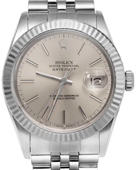Rolex Datejust 36MM Silver Dial Jubilee Bracelet (16014)