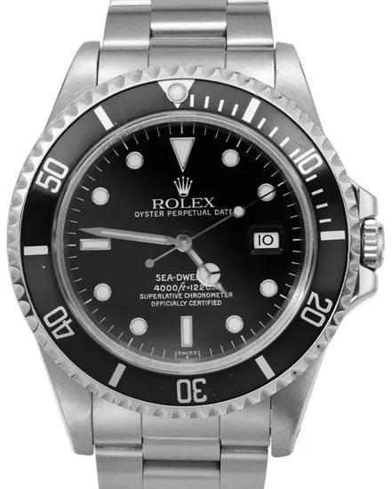 Rolex Sea-Dweller 4000 40MM Black Dial Oyster Bracelet (16600)
