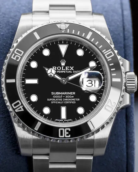 2018 Rolex Submariner Date 40MM Black Dial Oyster Bracelet (116610LN)