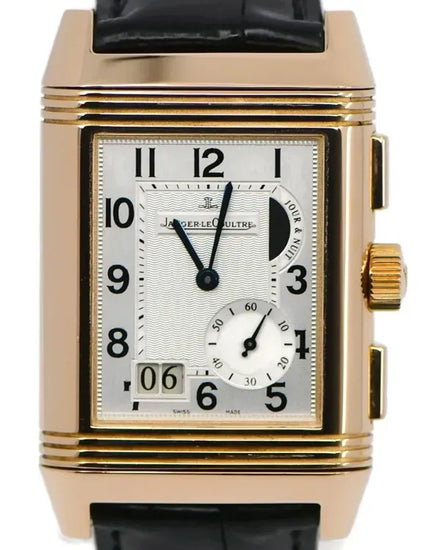 Jaeger-LeCoultre Reverso 240.2.18 30MM Silver Dial Leather Strap (Q3022420)
