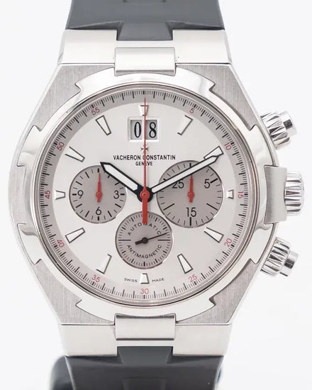 2017 Vacheron Constantin Overseas Chronograph L.E. 42MM Silver Dial Rubber Strap (49150/000A-9017)