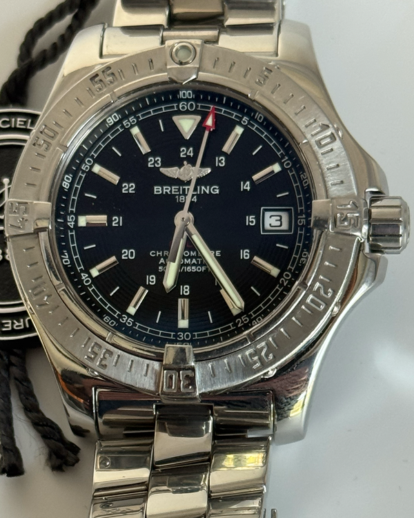 Breitling Colt 41MM Black Dial Steel Bracelet (A17380)