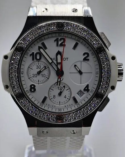 Hublot Big Bang 44MM White Dial Rubber Strap (301.SE.230.RW.114)