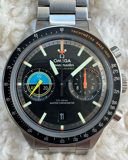 2025 Omega Speedmaster Pilot 40.85MM Black Dial Steel Bracelet (332.10.41.51.01.002)