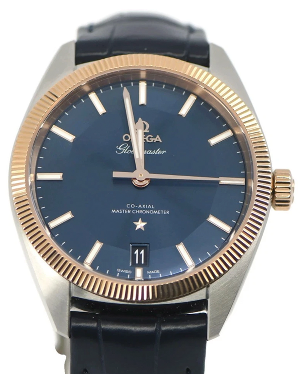 2024 Omega Constellation Globemaster 39MM Blue Dial Leather Strap (130.23.39.21.03.001)