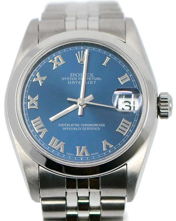 Rolex Datejust 31MM Blue Dial Jubilee Bracelet (78240)