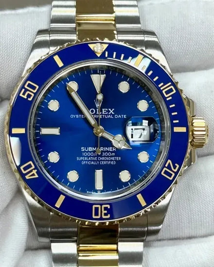 2024 Rolex Submariner Date "Bluesy" 41MM Blue Dial Two-Tone Oyster Bracelet (126613LB)