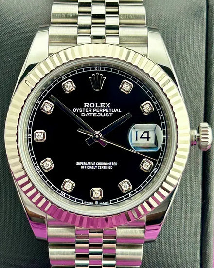 2023 Rolex Datejust 41MM Black Dial Jubilee Bracelet (126334)