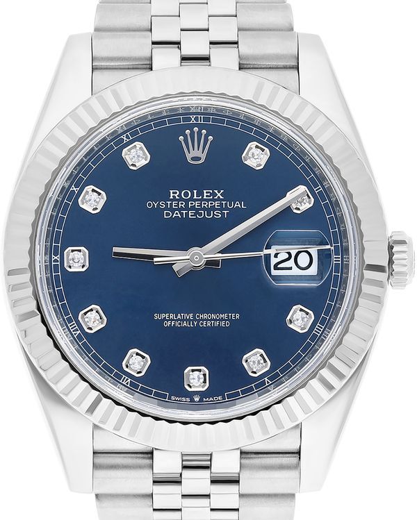 Rolex Datejust 41MM Blue Dial Jubilee Bracelet (126334)