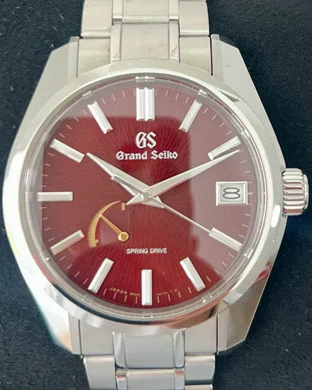 2023 Grand Seiko Heritage Collection "Katana" L.E. 40MM Red Dial Steel Bracelet (SBGA493G)