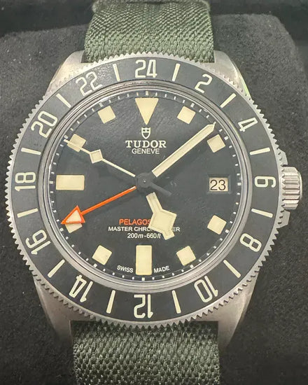2025 Tudor Pelagos FXD GMT 42MM Black Dial Textile Strap (2542G257NU)