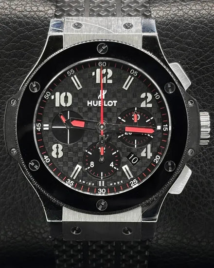 Hublot Big Bang 44MM Black Dial Rubber Strap (301.SB.131.RX)