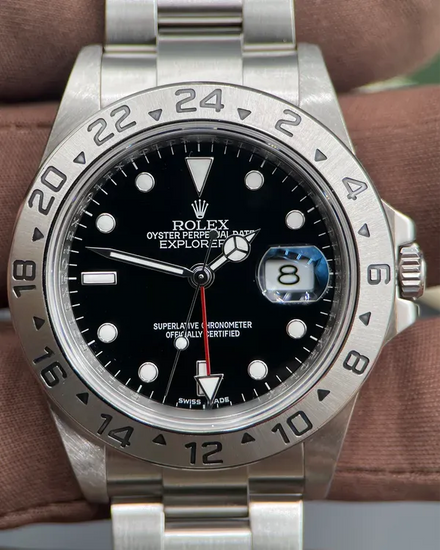 2011 Rolex Explorer II 40MM Black Dial Oyster Bracelet (16570)