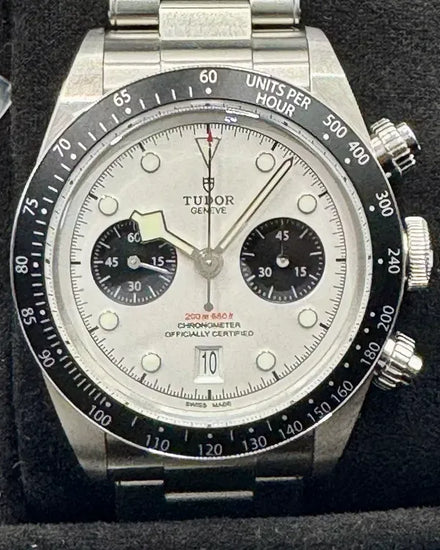 2024 Tudor Black Bay Chrono "Panda" 41MM White Dial Steel Bracelet (79360N)